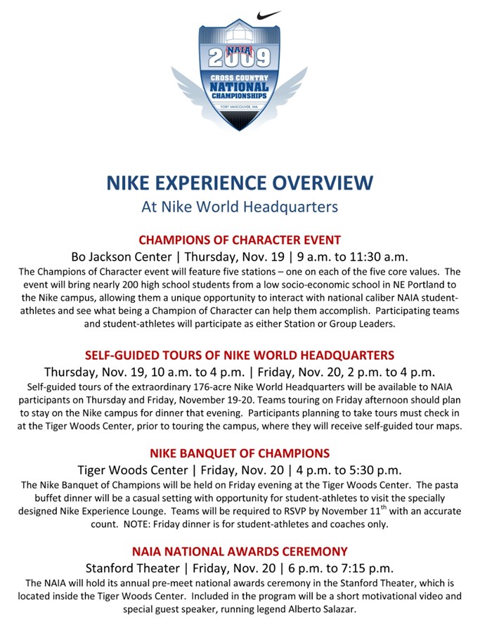 Nike overview 11-9